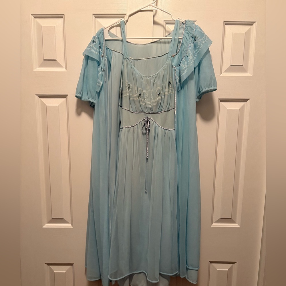 Blue Swan Vintage 1950 Lingerie Set
Slip and Cover - Sabrina Carpenter Vibes
